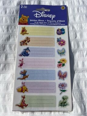 NWT VTG Disney Sandylion Winnie the Pooh IDeez Sticker Sheets